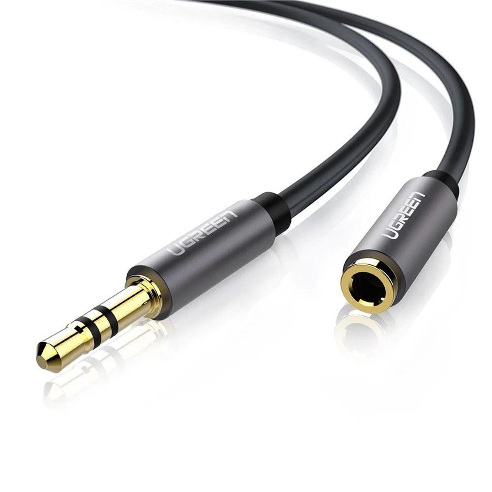 Ugreen Prodluovac&iacute; Kabel Aux Mini-Jack 3,5 Mm, 1 M (Cern&yacute;)