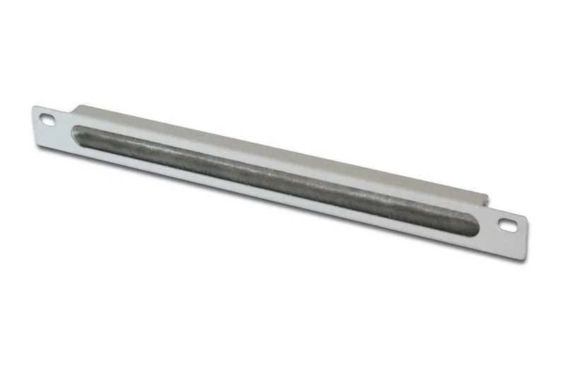 Digitus Kabelb&uuml;rstenleiste 0,5he 10" 254mm  Grau