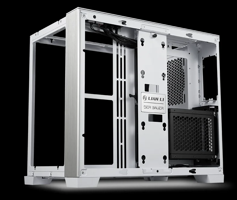 Lian Li O11d Mini-S, Mini Tower, Pc, Branco, Atx,.
