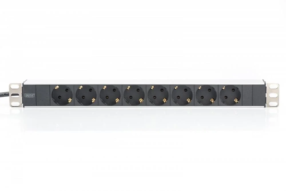 Regleta Digitus Proteccion 8 Tomas Schuko 2m 1u N.