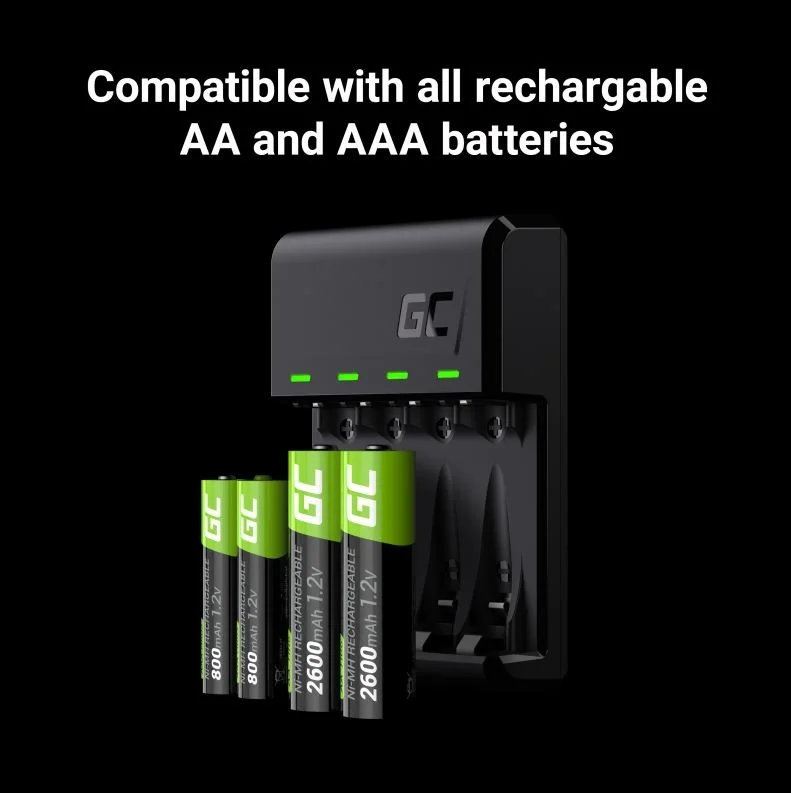 Green Cell Gc Vitalcharger Ni-Mh AA And AAA Batte.