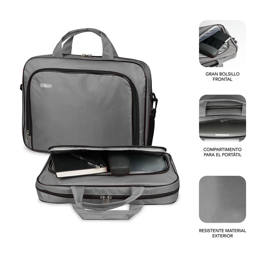Subblim Malet&iacute;n Ordenador Oxford Laptop Bag 15,4-.