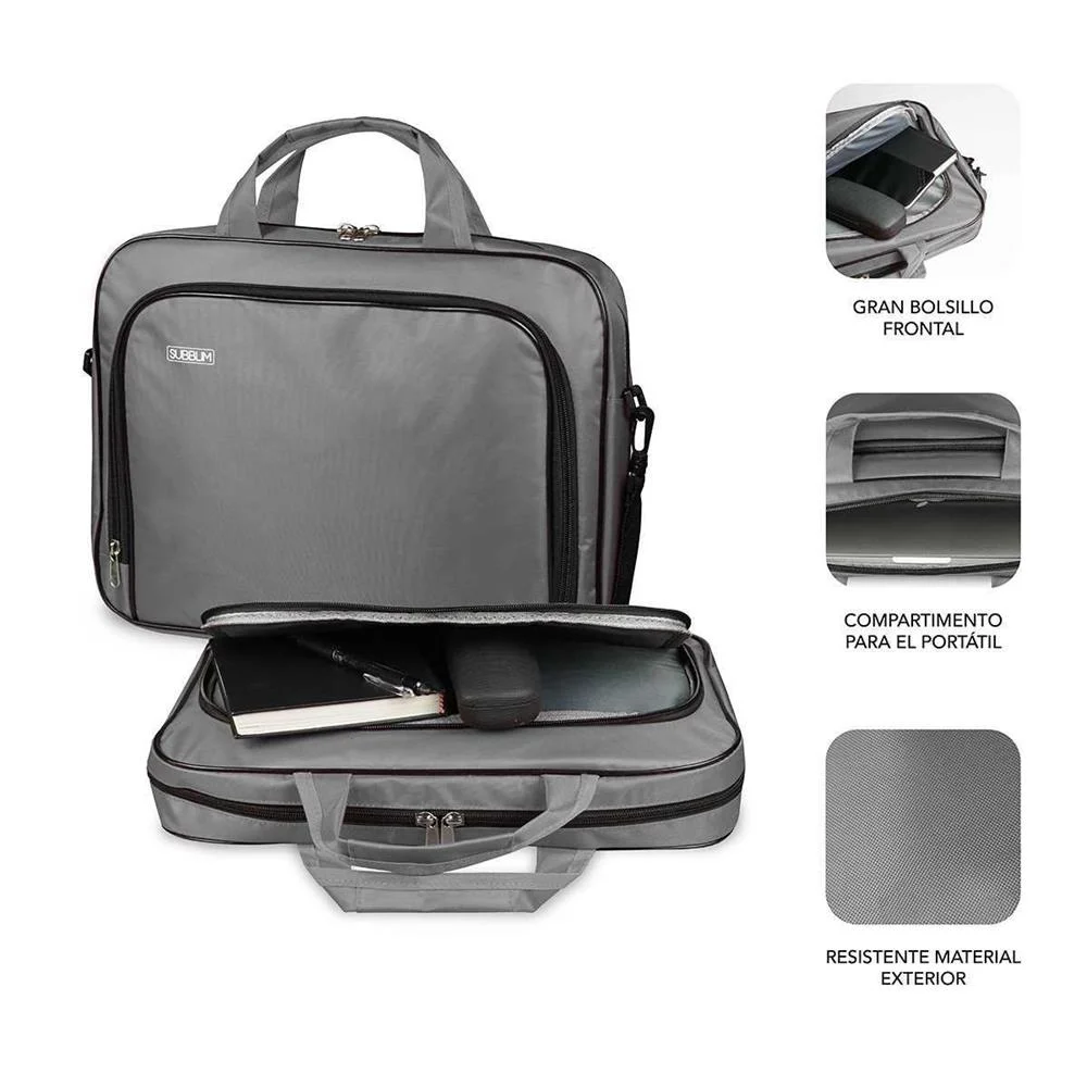SUBBLIM Malet&iacute;n Ordenador Oxford Laptop Bag 13,3".