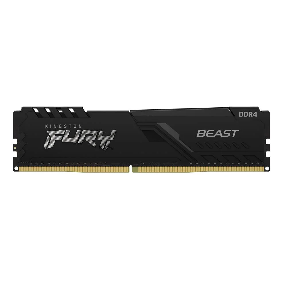 Ddr4  16gb Pc 3200 Cl16 Kingston Fury Beast Black Retail