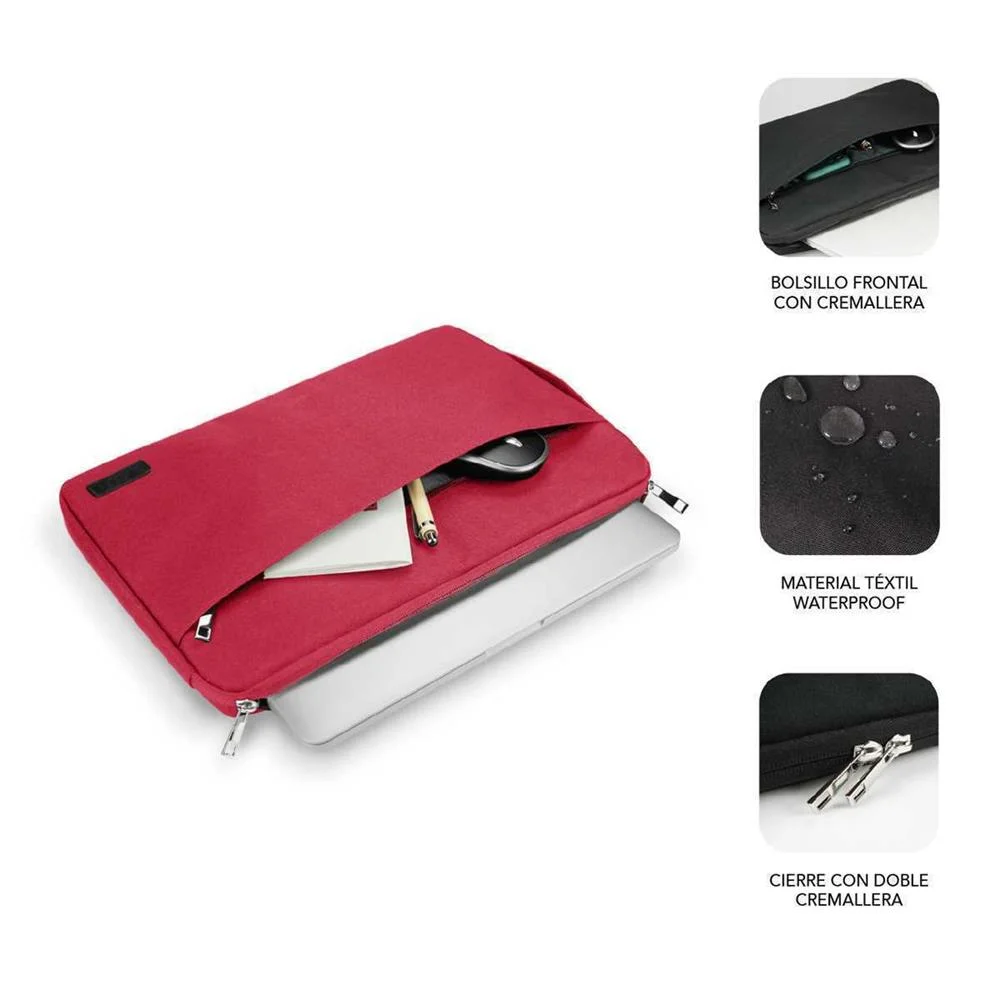 BOLSA PARA Portatil VERMELHA 15,6 ? (39,6 CM)
