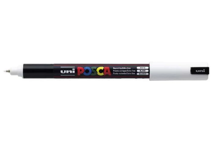 Marcador Posca Pc-1mr 0,7mm Blanco Uni-Ball 08978.