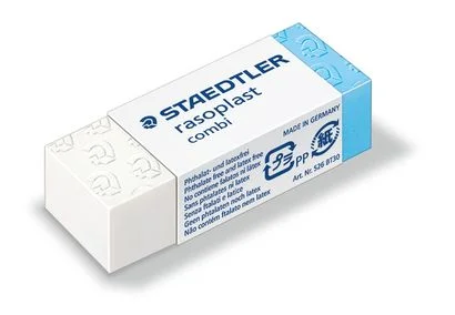 Goma de Borrar Combi Rasoplast  (42x19x13 Mm) Sta.