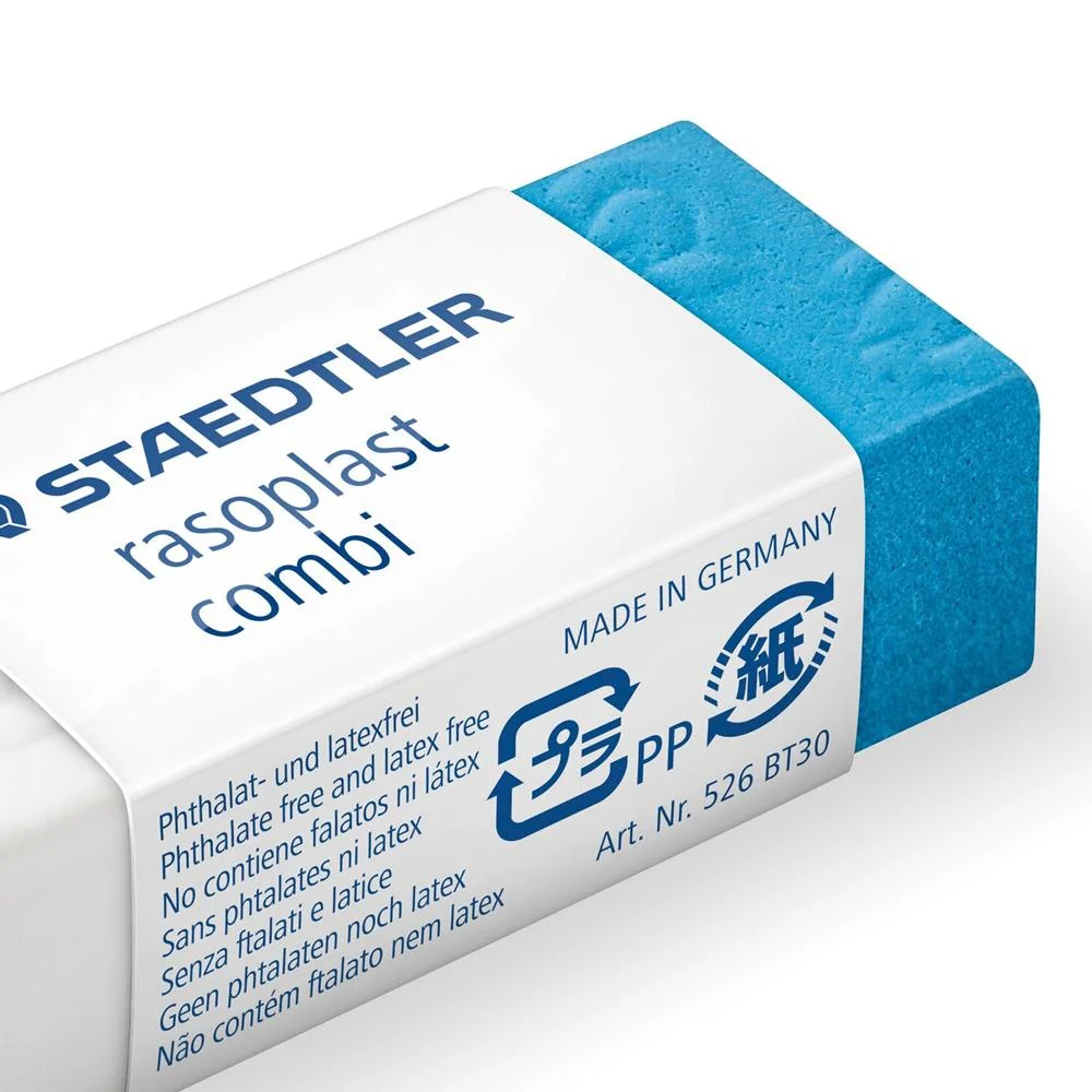 Goma de Borrar Combi Rasoplast  (42x19x13 Mm) Sta.