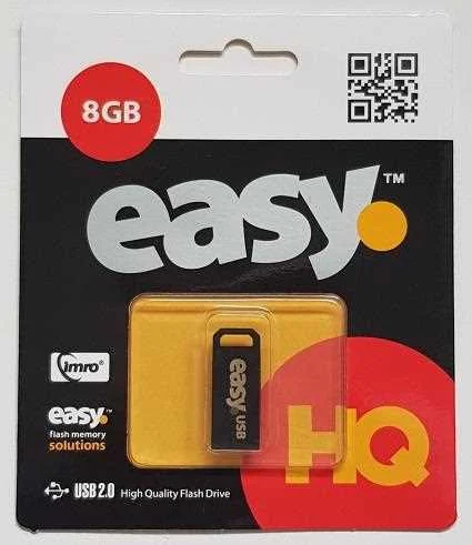 Usb Flash Drive Imro Easy/8gb (8gb; Usb 2.0; Blac.