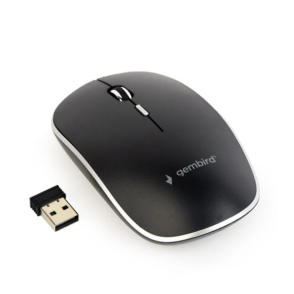Rato Gembird Musw-4bs-01 Preto (1 Unidade) 