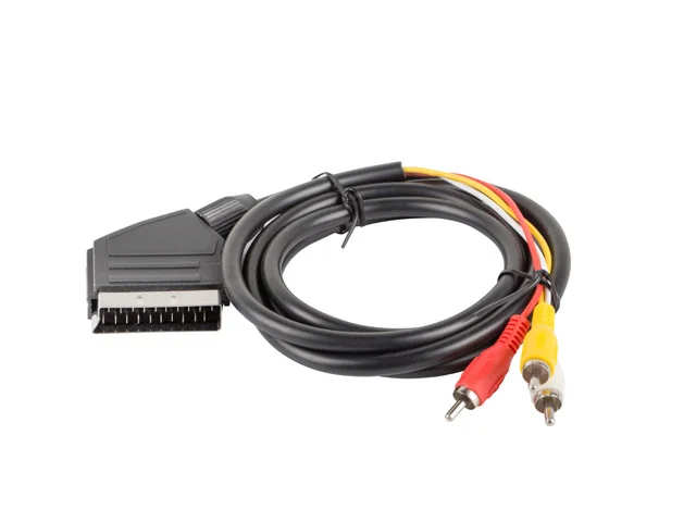 Cabo SCART Lanberg CA-EURC-10CC-0018-BK (1,8 m)