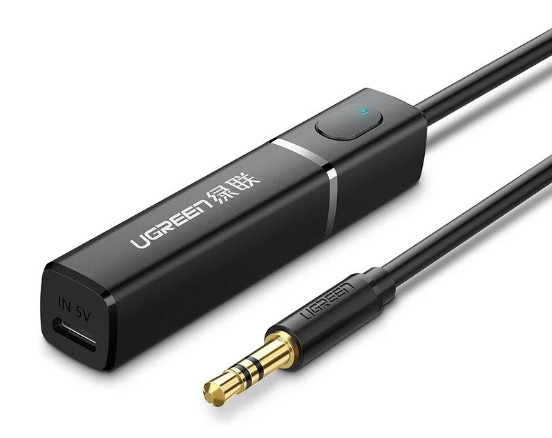 Vys&iacute;lac Ugreen Bluetooth 5.0 Aptx - Cern&yacute;
