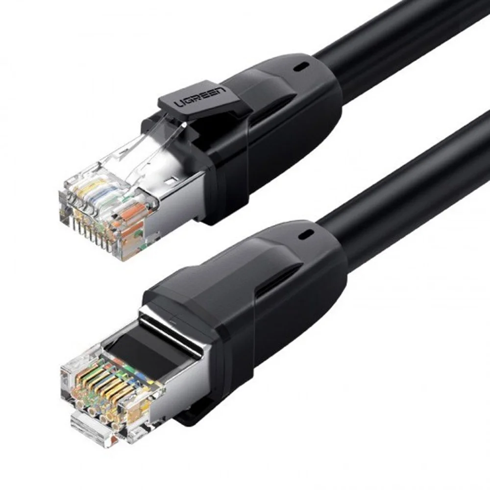 Ugreen Cat 8 Class?s/Ftp Ethernet Kabel Rj45 1m - Cern&yacute;