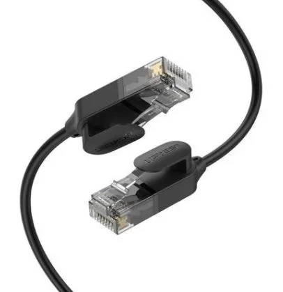 Ugreen Nw122 Ethernetov&yacute; Kabel Rj45, Cat.6a, Utp, 10 M - Cern&yacute;
