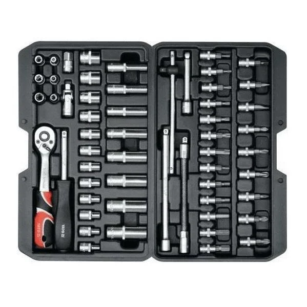 Wrench Set Yato 56 Pcs 1/4  14501