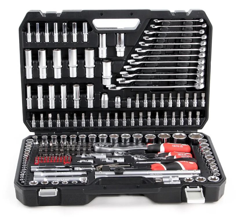 Yato Yt-38841 1/4   3/8   1/2  Socket Wrench Set