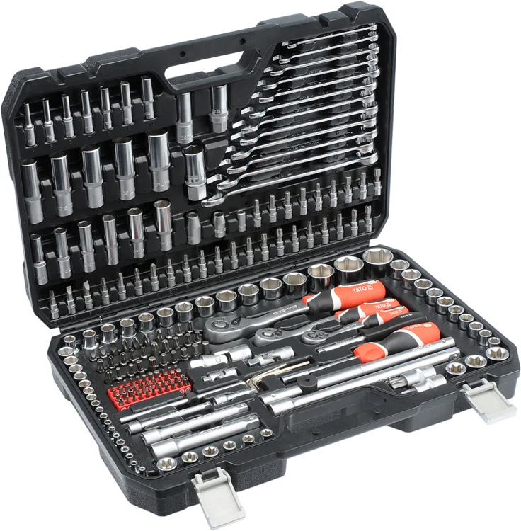 Yato Yt-38841 1/4   3/8   1/2  Socket Wrench Set