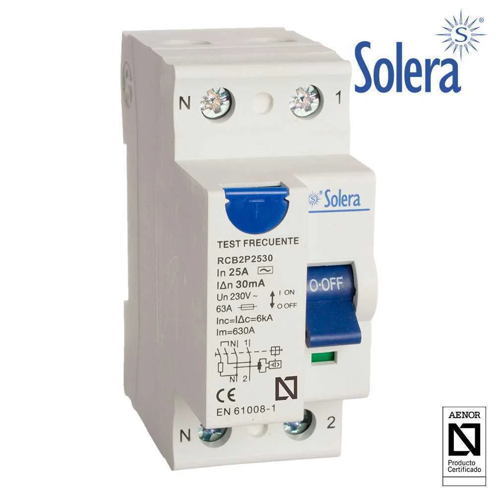 Diferencial 2 Polos Solera 25a