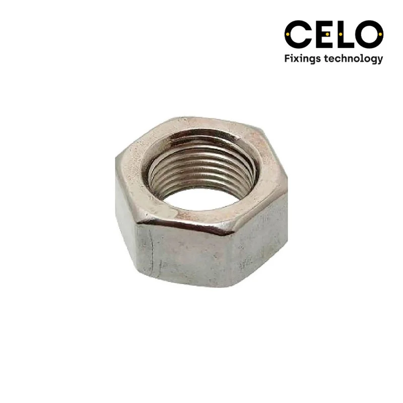 Caixa 100 Unid. Porca Hexagonal Din/Ref 934 &Oslash;12mm Zincado Celo