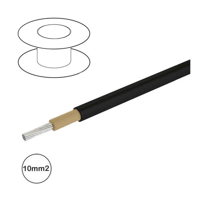 Hook-Up Wire - &Oslash; 1.4 Mm - 0.2 Mm&sup2; - Full Core - Black