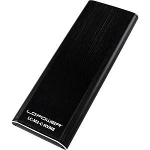 Caixa Externa P/ Disco M.2 (Preto) - Lc-Power