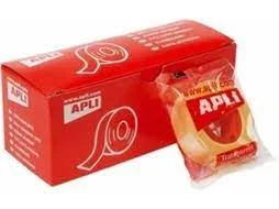 Cinta Adhesiva Transparente 19 Mm X 33 M Apli 111.