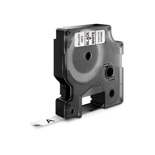 Dymo D1  Polyesterband Vorteilspack   12mmx7.0m Sw->w&szlig;  10st