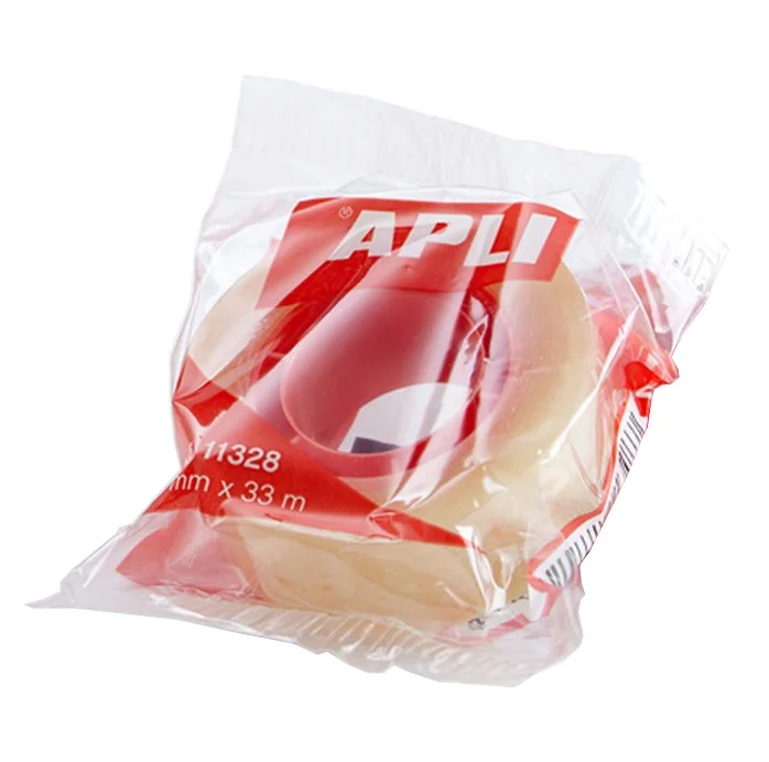 Apli 12533, 33 M, Transparente, Papel