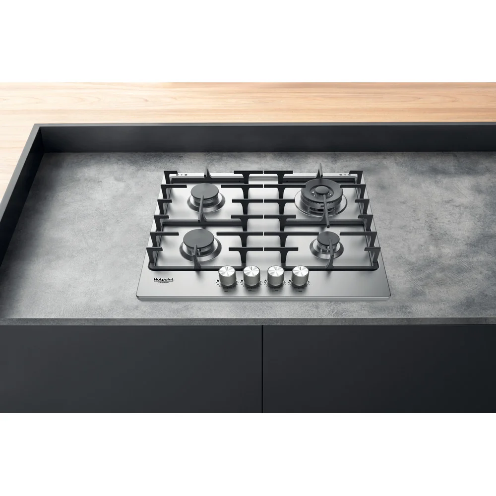 Gas Plate 4 Zones Pph 60g Df/Ix - Hotpoint