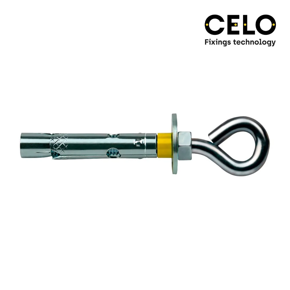 Caixa 100 Uni. Dnbolt Aro Din/ref Da 8x45 Galvani.