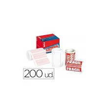 Rolo De 200 Etiquetas "fr&aacute;gil"