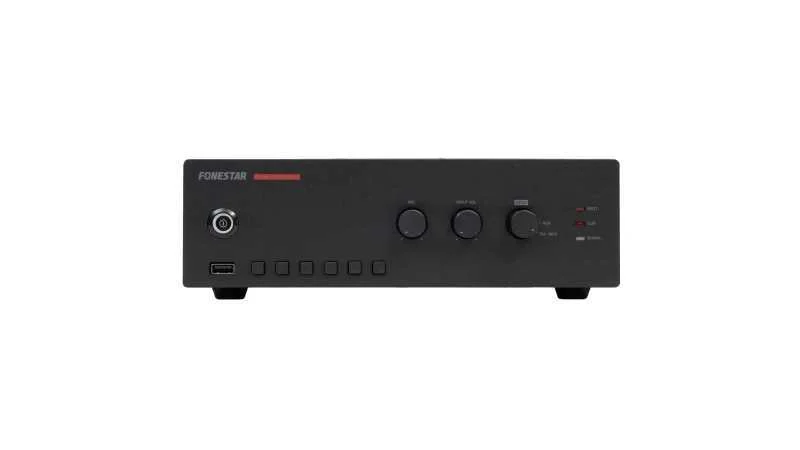 Amplificador Monozona 15 W Rms. Reprodutor Usb/Fm.