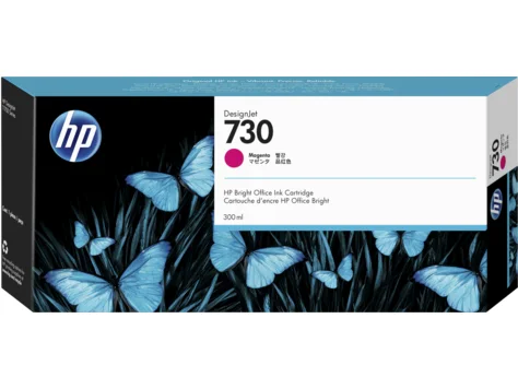 Tinta Magenta Hp 730 300 Ml