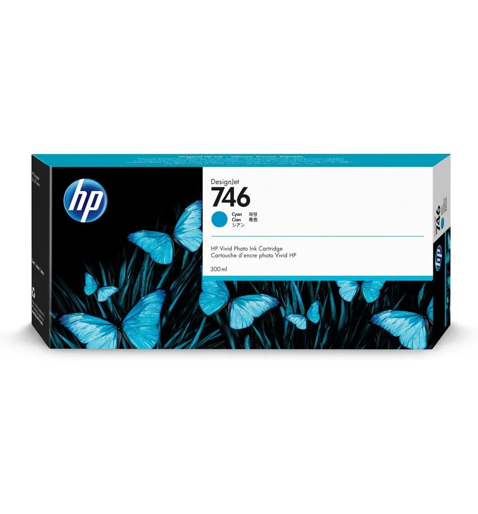 Hp Ink No 746 Hp746 Hp 746 Cyan (P2v80a)