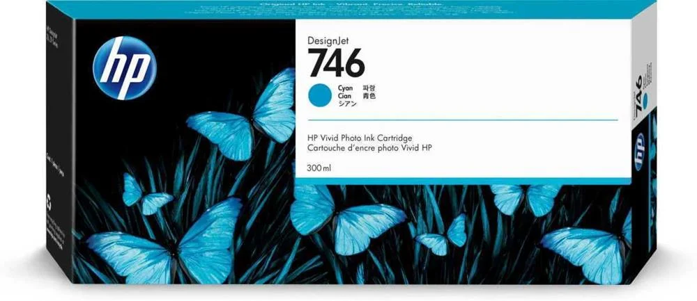 Hp Ink No 746 Hp746 Hp 746 Cyan (P2v80a)