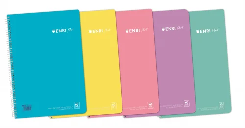 Cuaderno Espiral + Tp F 80h 4x4 C/M - Surtido Pa.