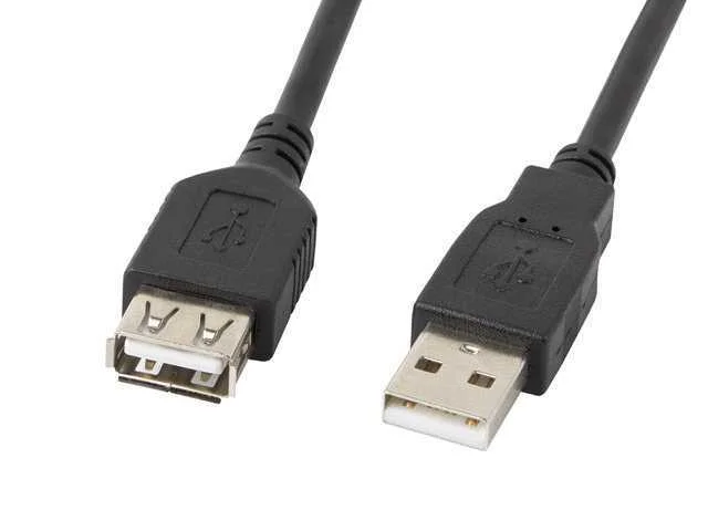 Cabo Alargador Usb Lanberg Macho/F&ecirc;mea 480 Mb/S