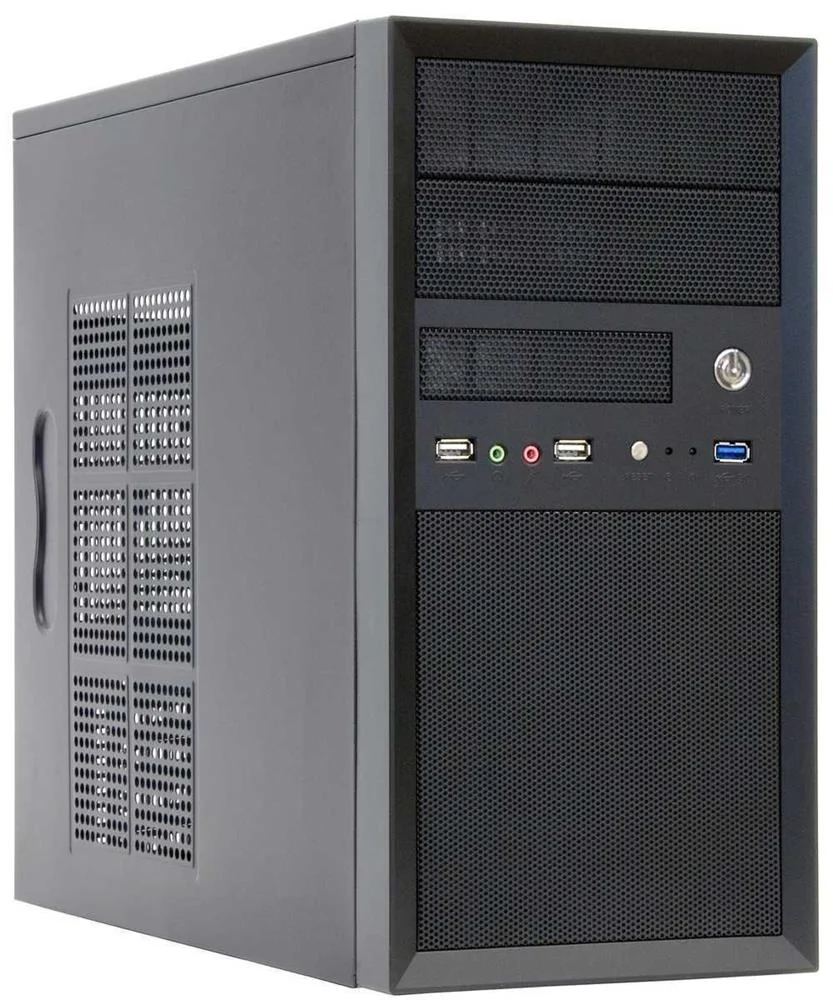 Case|Chieftec|Minitower|Microatx|Colour Black|Ct-.