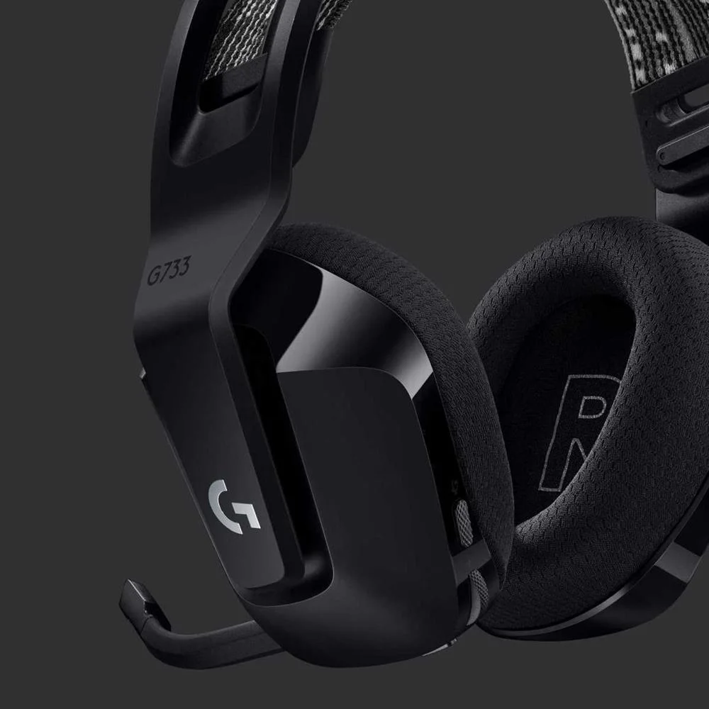 Auscultadores Logitech G733 Lightspeed Wireless RGB Gaming Preto