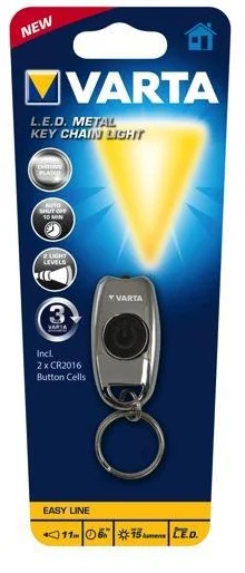 Lanterna Chaveiro Varta Metal Key Chain Light