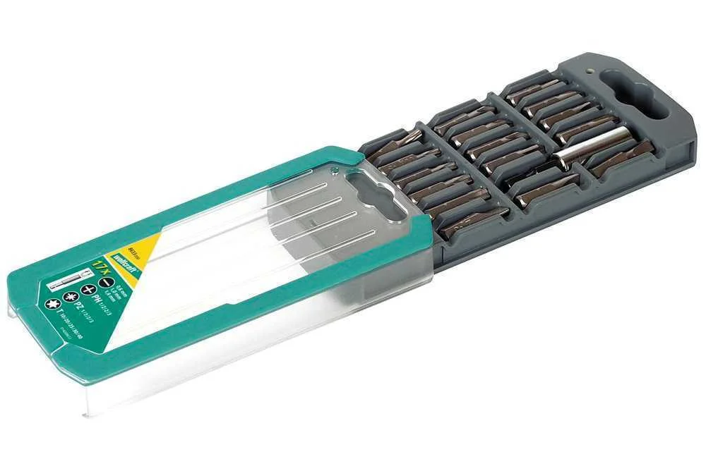 Kit de Brocas de 17 Pe&ccedil;as 8633000 Wolfcraft