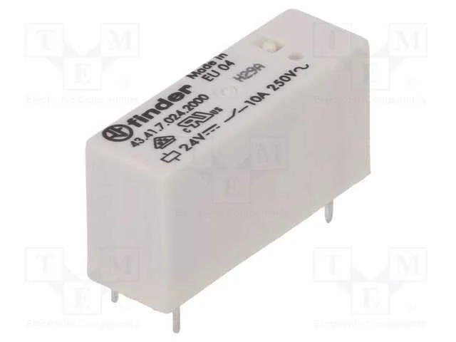 Etm Rele Electromagn&eacute;tico Spdt Ubobina 24vdc 10a .