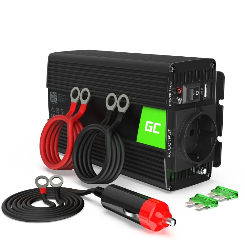 Green Cell  Voltage Car Inverter 24v To 230v, 50.
