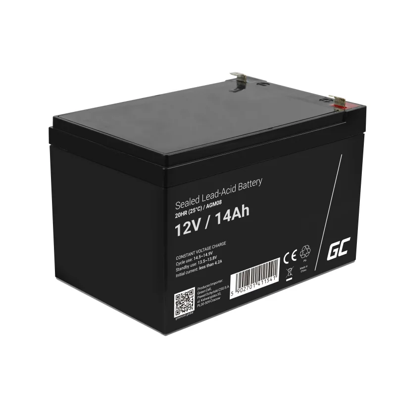Bateria Green Cell Agm 12v 14ah