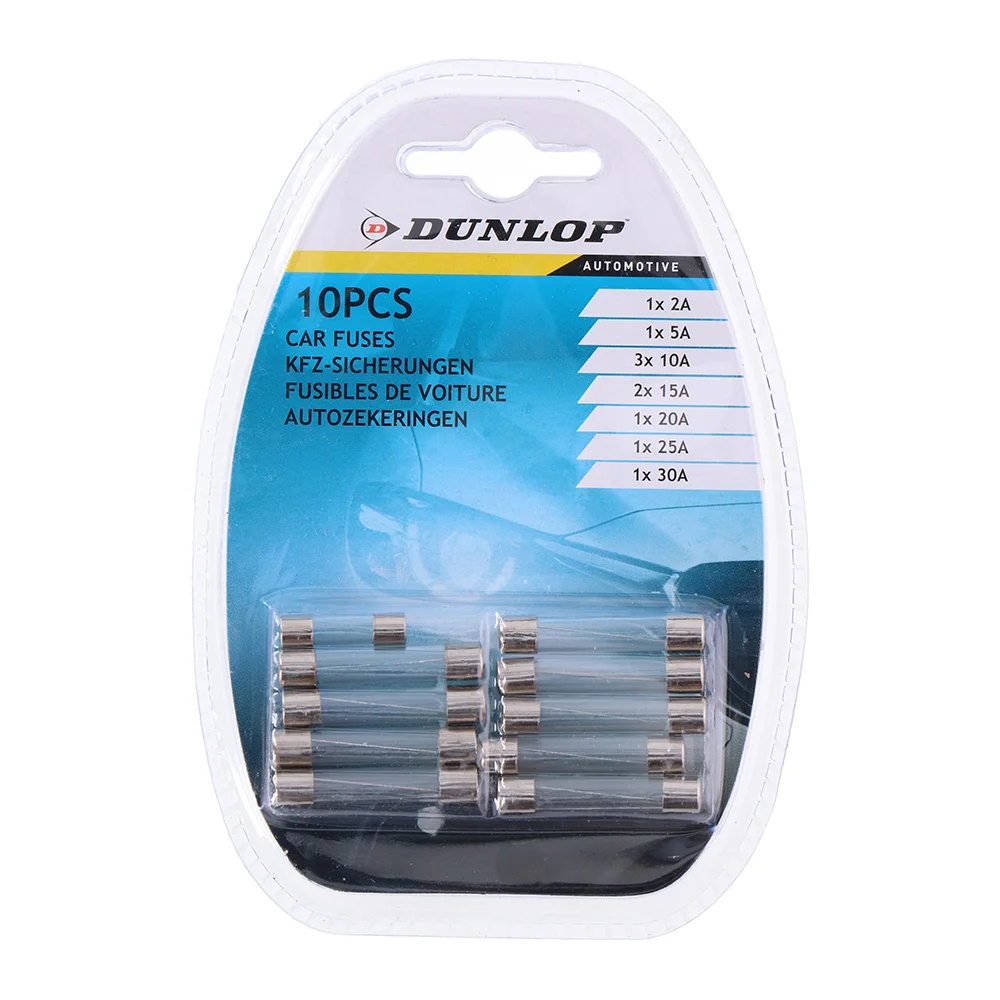 Set de 10 Fus&iacute;veis Variados de Vidro para Carro D.