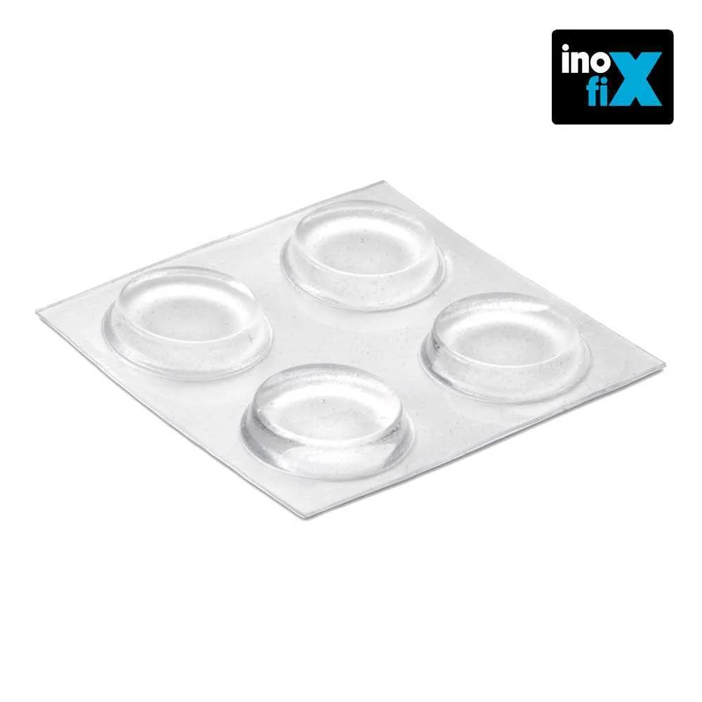 Gota Auto Adesiva Protetora &Oslash;19x4mm (Blister 4 Unid.) Inofix