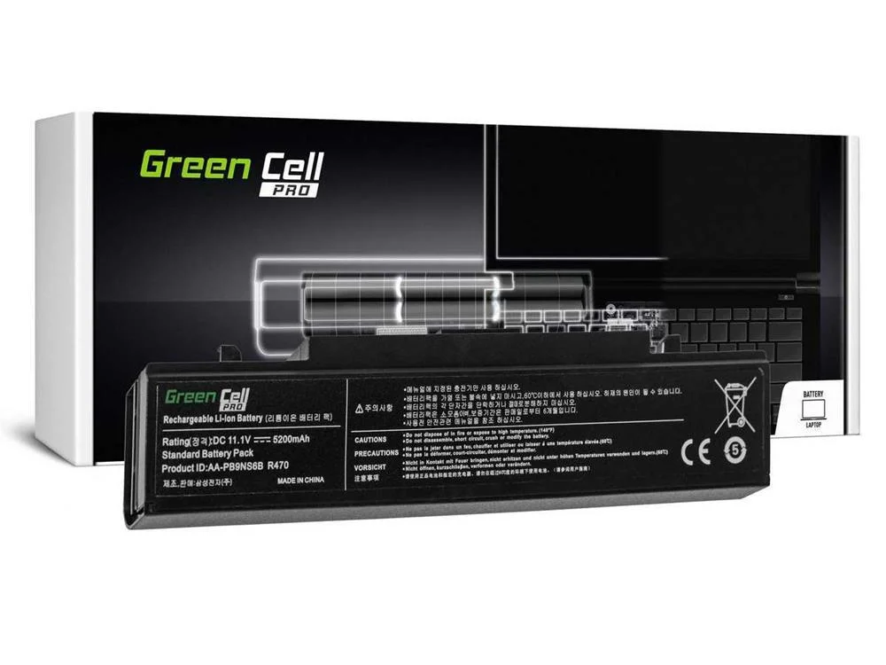 Green Cell Pro Battery For Samsung R519 R522 R530.