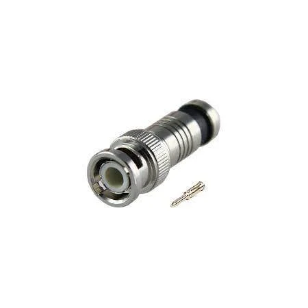 Conector Bnc Compresi&oacute;n R&aacute;pida Macho Rg59