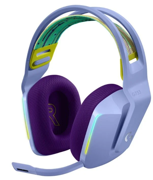 Logitech Lightspeed Gaming Headset G733 Lilac (981-000890)