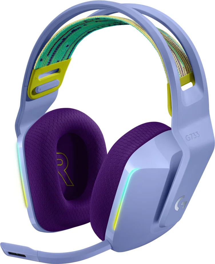 Logitech Lightspeed Gaming Headset G733 Lilac (981-000890)